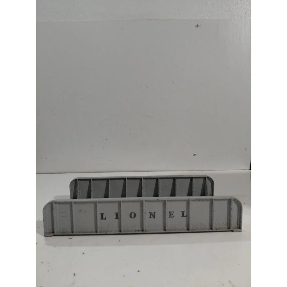 Lionel Train 314 O Gauge Model Railroad Accessory Post War Girder Bridge Grey